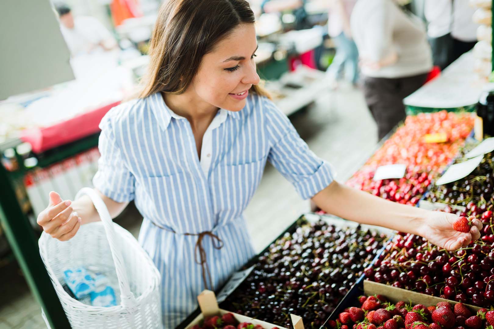 Fresh fruits and vegetables are a vital part of any healthy diet